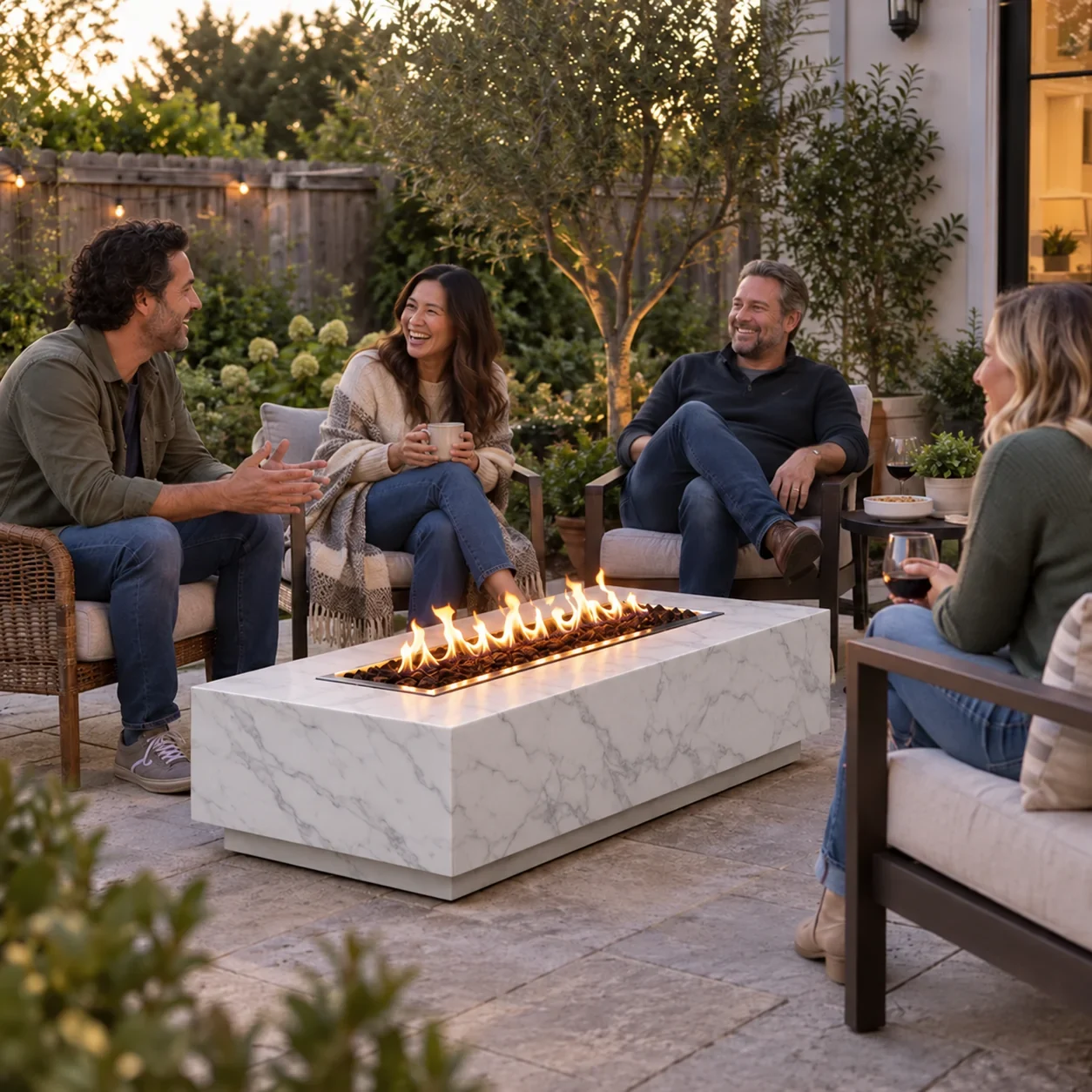 ElectraBlaze Fire Pit Table
